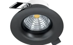 230V Led Spotlights < Eglo Saliceto Spotlight LED 2700K 6W Svart