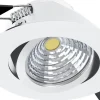 230V Led Spotlights-Eglo Saliceto Spotlight LED 2700K 6W Vit