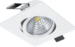 230V Led Spotlights < Eglo Saliceto Spotlight LED 2700K 6W Vit