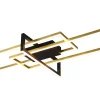 Plafonder < Trio Lighting Salinas Plafond LED matt mässing/matt svart