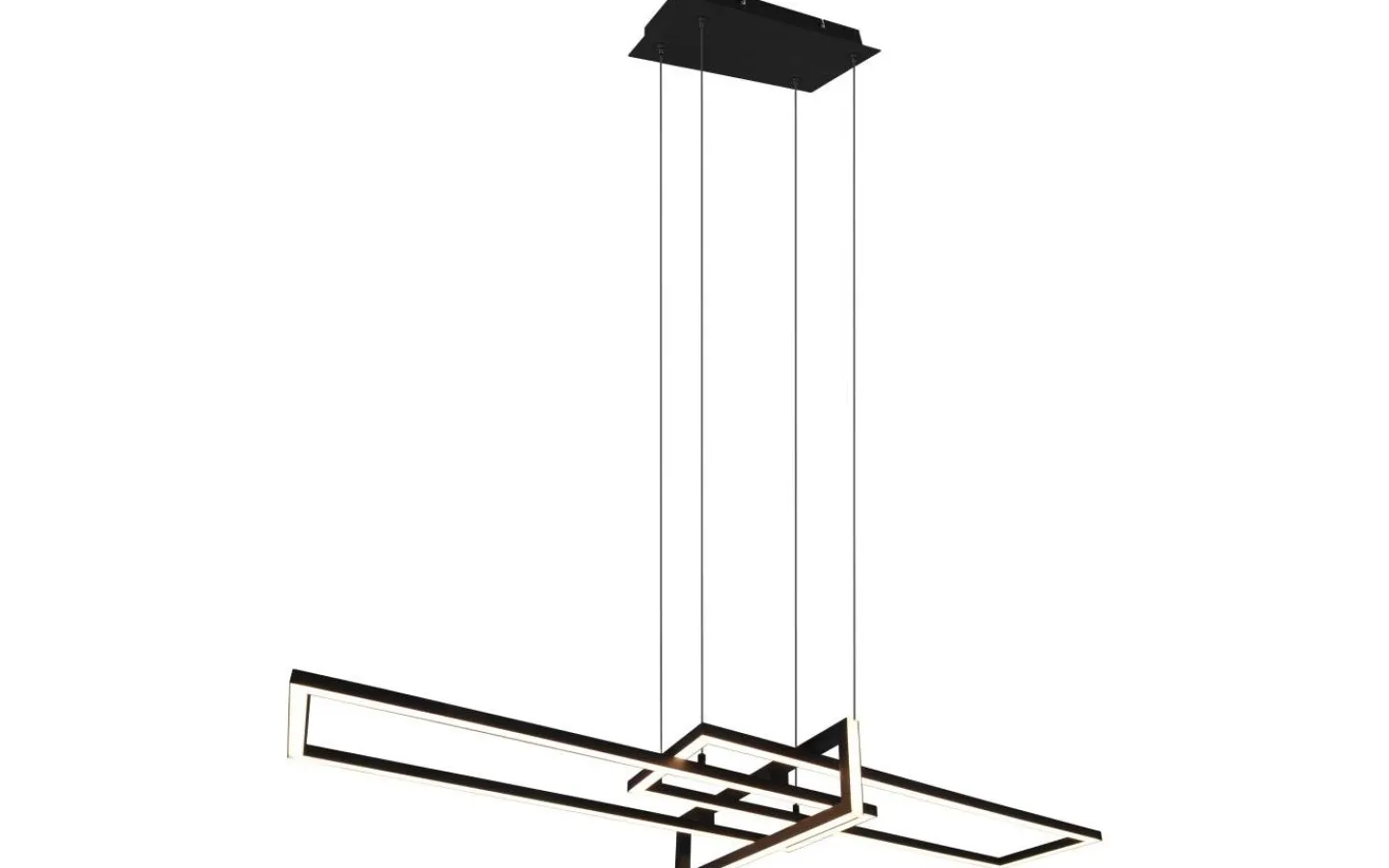 Avlånga Taklampor < Trio Lighting Salinas Takpendel LED mattsvart