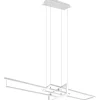 Avlånga Taklampor-Trio Lighting Salinas Takpendel LED matt vit