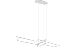 Avlånga Taklampor-Trio Lighting Salinas Takpendel LED matt vit