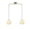Avlånga Taklampor < Cottex Salle Taklampa 82cm Antik/Opal