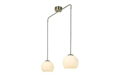 Avlånga Taklampor < Cottex Salle Taklampa 82cm Antik/Opal