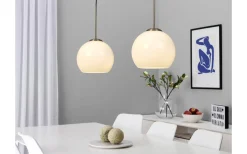 Avlånga Taklampor < Cottex Salle Taklampa 82cm Antik/Opal