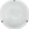 Plafonder < Eglo Salome Plafond 40cm Vit/Krom