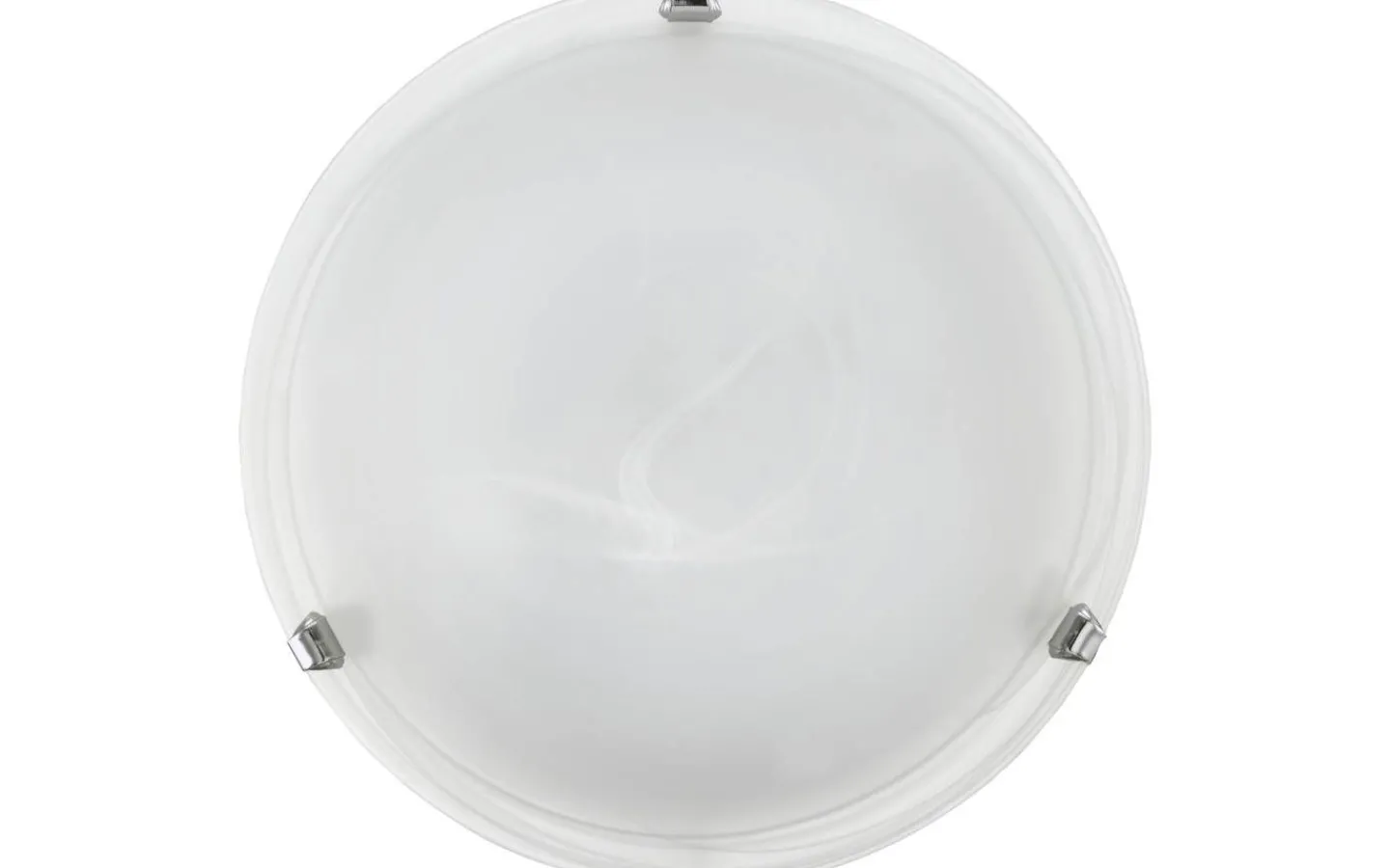 Plafonder < Eglo Salome Plafond 40cm Vit/Krom