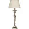 Bordslampor-PR Home Salong Bordslampa 64cm Silver/Offwhite