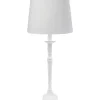 Bordslampor-PR Home Salong Bordslampa 55cm Vit/Offwhite Lin