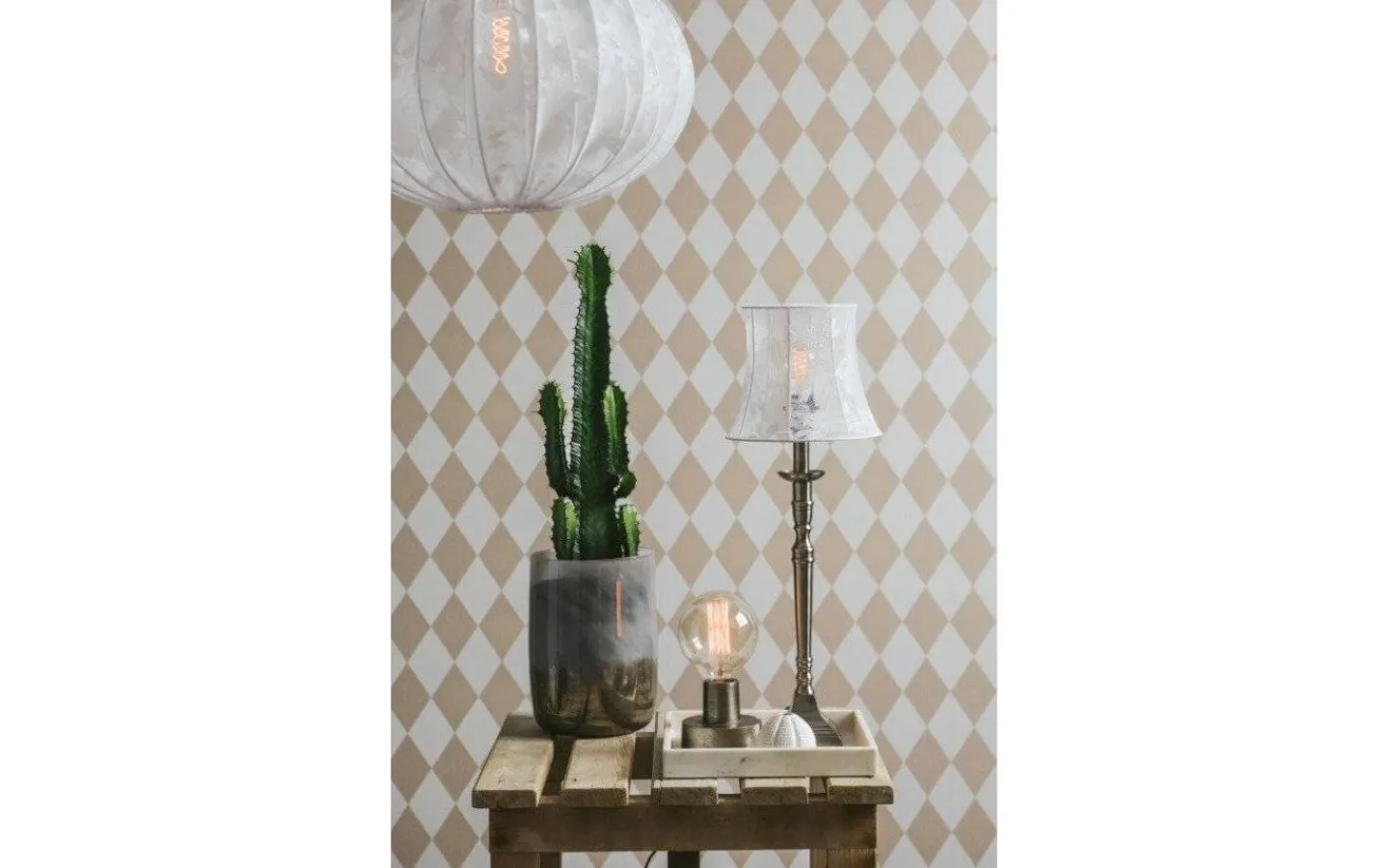 Lampfötter < PR Home Salong Lampfot 53cm Silver