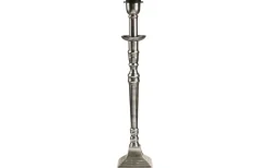 Lampfötter < PR Home Salong Lampfot Metall 42cm Antiksilver