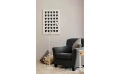 Golvläslampor-Aneta Sandnes Golvlampa 140cm Vit/Krom