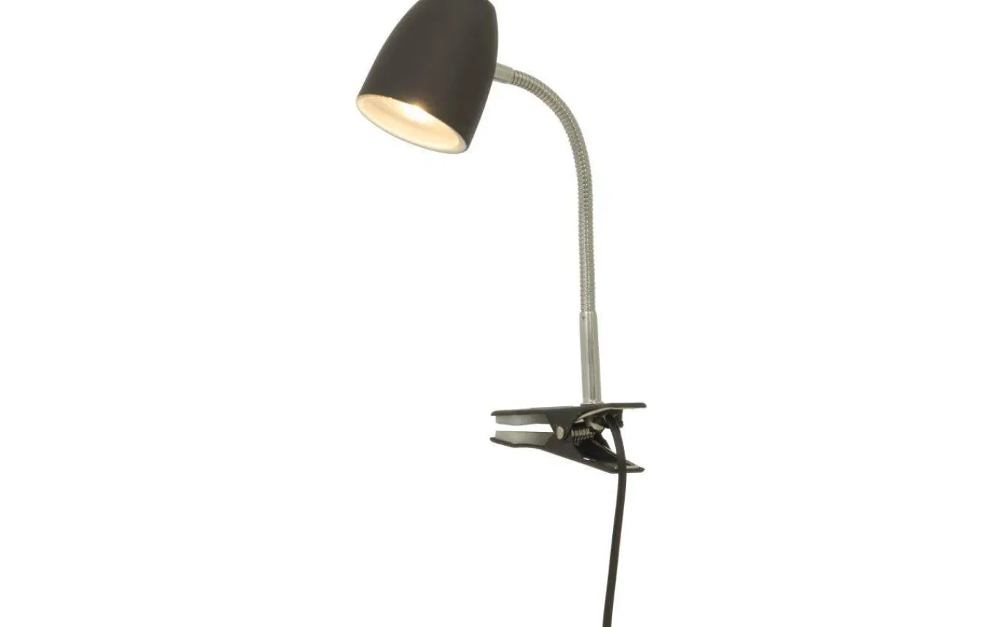 Klämlampor-Aneta Sandnes Klämlampa 40cm Svart/Krom
