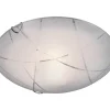 Plafonder < Trio Lighting Sandrina Plafond E27 vit