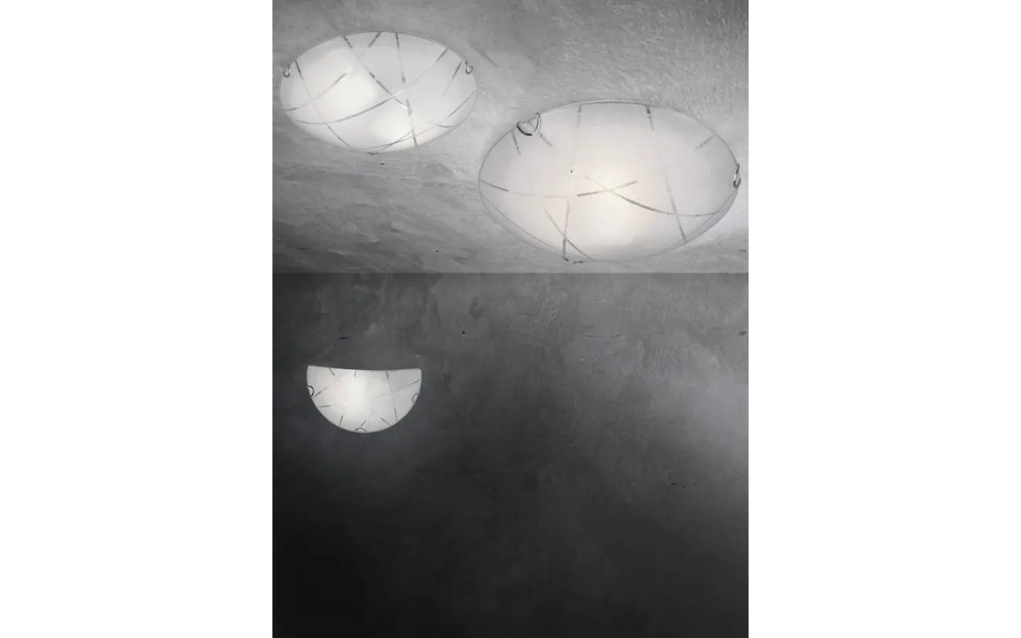 Plafonder < Trio Lighting Sandrina Plafond E27 vit