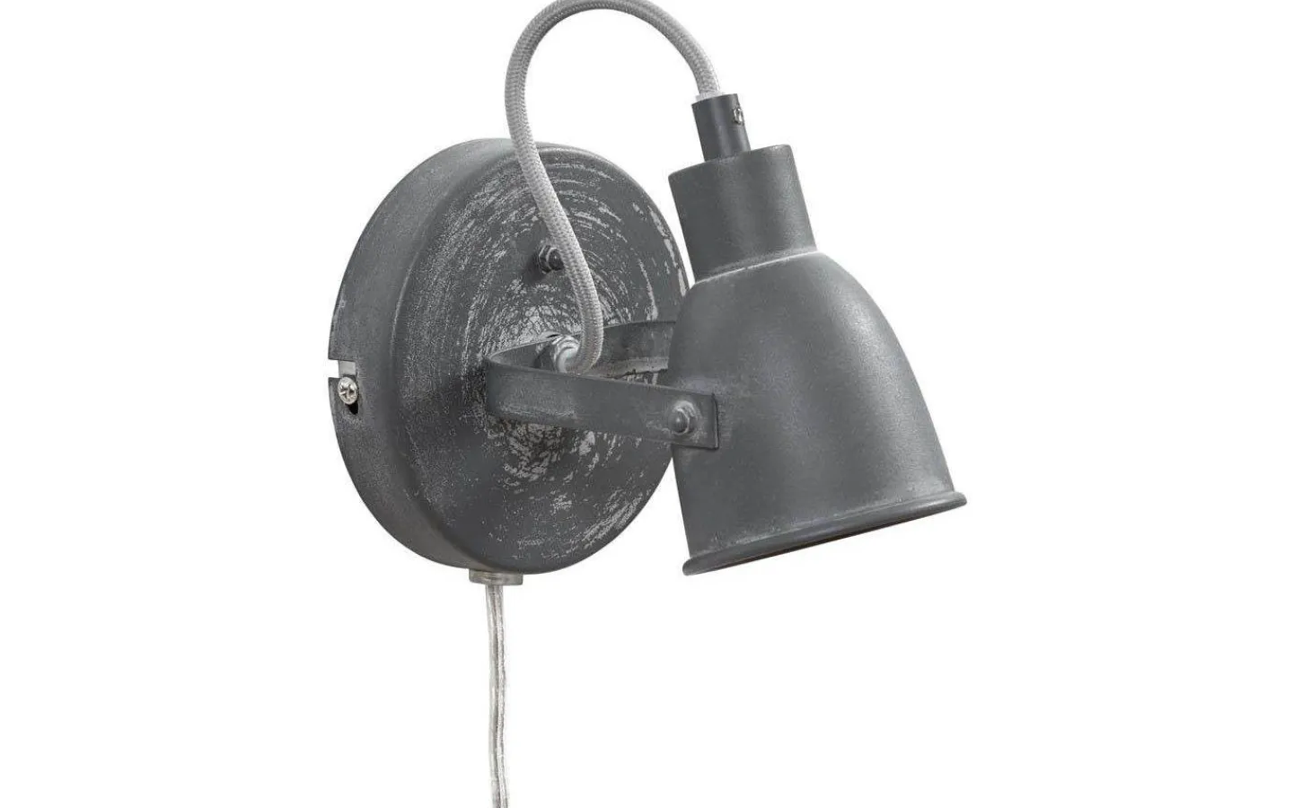 Läslampor < ArmaturHantverk Sandvik Vägglampa 12cm Grå