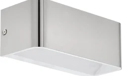 Plafonder < Eglo Sania Vägglampa 20cm LED 3000K 10W Nickel