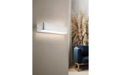 Plafonder-Eglo Sania Vägglampa 36,5cm LED 3000K 12W Nickel