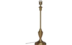 Vardagsrum|Lampfötter-Cottex Sanna Lampfot 48cm Borstad Mässing