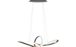 Stora Taklampor Ø70-150 Cm < Reality Sansa Takpendel 80cm LED i borstat stål