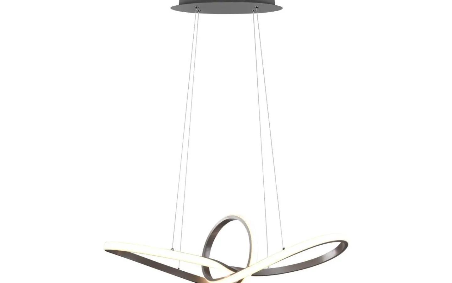 Stora Taklampor Ø70-150 Cm < Reality Sansa Takpendel 80cm LED i borstat stål