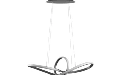 Stora Taklampor Ø70-150 Cm < Reality Sansa Takpendel 80cm LED i borstat stål
