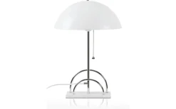 Bordslampor < Globen Lighting Sarah Bordslampa 50cm E27 Vit/Krom
