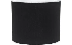 Enfärgade Runda Lampskärmar|Cylinder Lampskärmar < PR Home Sara Lampskärm Ø30cm Svart