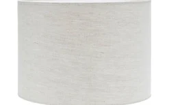 Cylinder Lampskärmar-PR Home Sara Lampskärm Cylinder Ø25cm Lin Natur/Vit