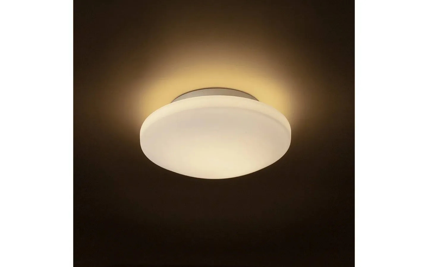 Badrumslampor Tak-Rendl Sara Plafond 26cm 12W 3000K Krom IP44