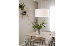 Stora Taklampor Ø50-69 Cm-PR Home Sara Taklampa 55cm Linne Offwhite