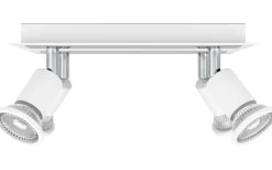 Takspot Med Minst 4 Lampor < Eglo Sarria Takspotlight 26cm GU10 LED 3000K 4x4,5W Vit