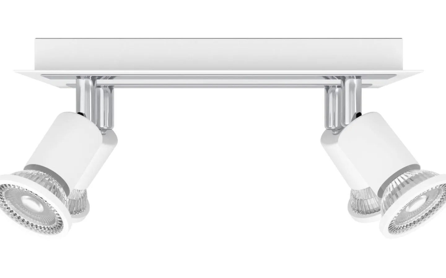 Takspot Med Minst 4 Lampor < Eglo Sarria Takspotlight 26cm GU10 LED 3000K 4x4,5W Vit