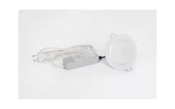 Hall & Trappa|230V Led Spotlights < Malmbergs Saturnus 2 LED-Panel Hål Ø11cm 7W 3000K