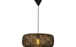 Stora Taklampor Ø50-69 Cm < Aneta Savanna Taklampa 57cm Brun