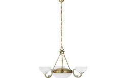 Stora Taklampor Ø70-150 Cm < Eglo Savoy Takkrona 74cm 3L Brons