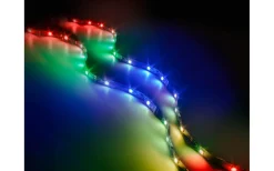 12V Led Slinga-Reality Screen LED-remsa för 21” skärm 1,2m RGB Komplett Kit USB Svart