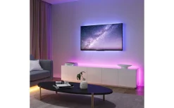 12V Led Slinga-Reality Screen LED-remsa för 21” skärm 1,2m RGB Komplett Kit USB Svart