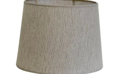 Enfärgade Runda Lampskärmar < Hallbergs Seagrass Lampskärm Ø30cm Natur