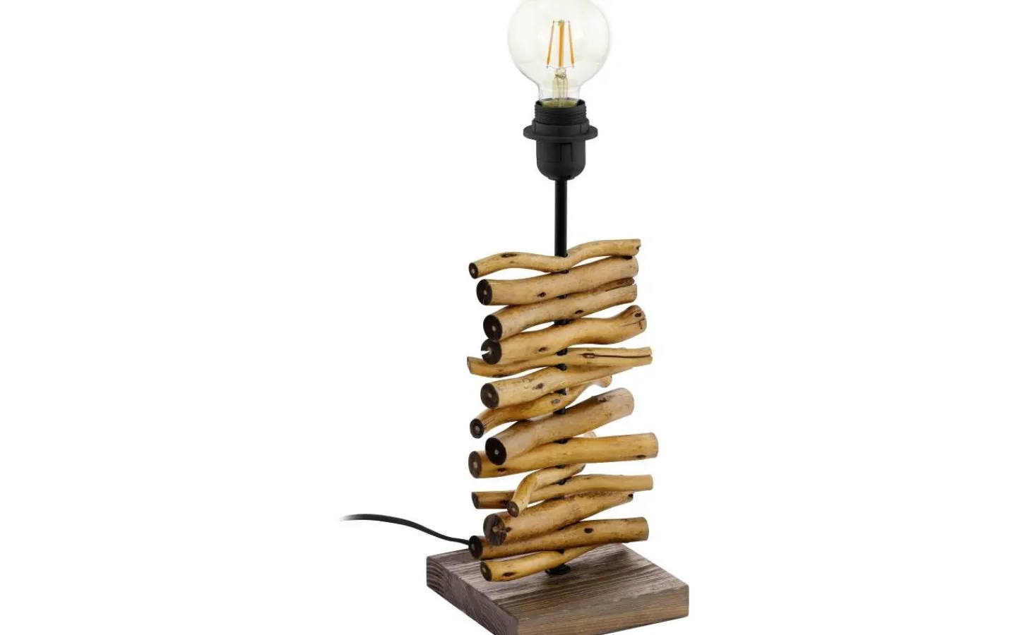 Lampfötter < Eglo Seahouse Lampfot 40cm Svart