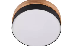 Plafonder < Trio Lighting Seasons Plafond 50cm E27 svart/trä