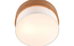 Plafonder < Trio Lighting Seasons Plafond 30cm E14 vit/trä