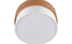 Plafonder < Trio Lighting Seasons Plafond 30cm E14 vit/trä