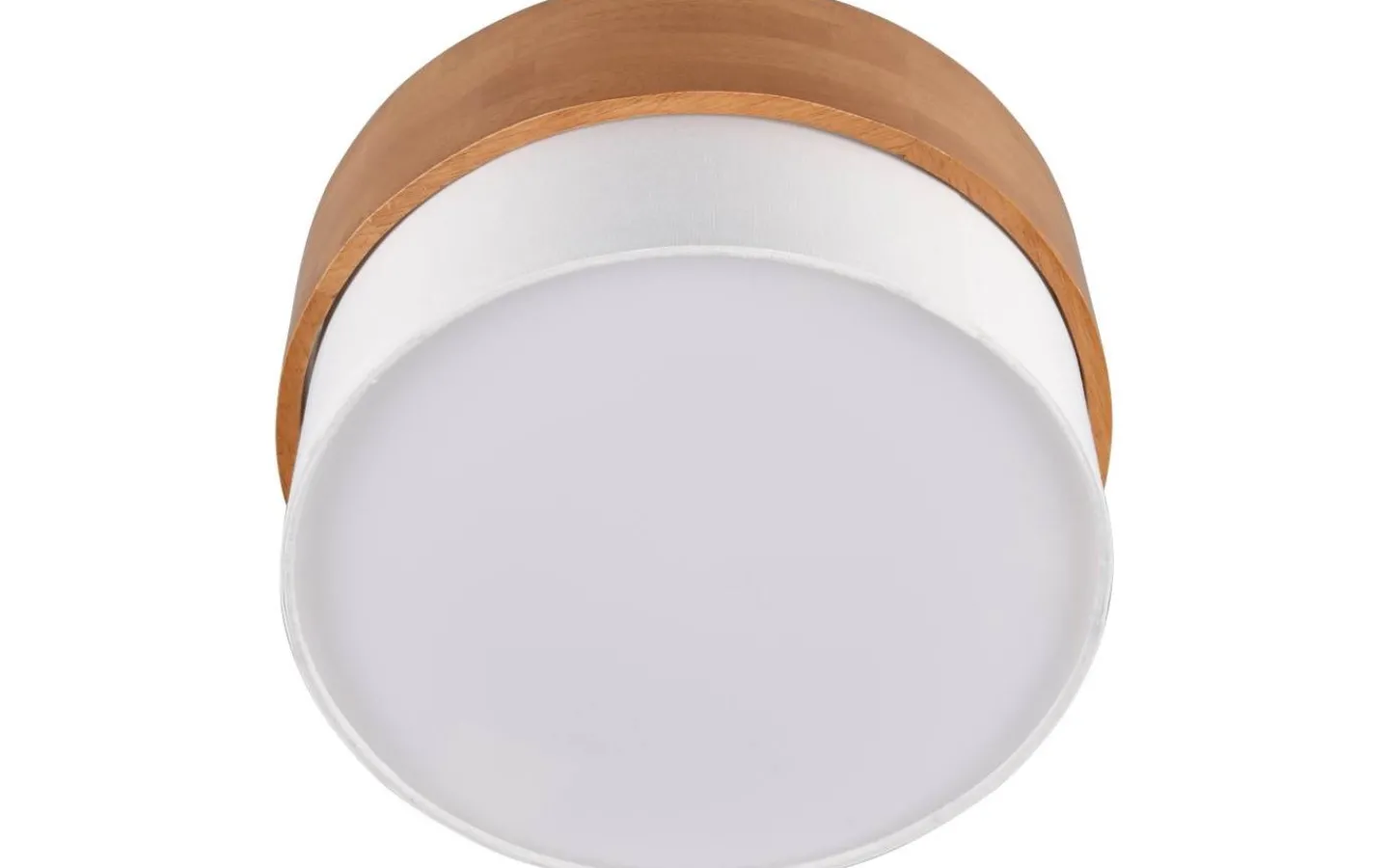 Plafonder < Trio Lighting Seasons Plafond 30cm E14 vit/trä