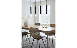Avlånga Taklampor < Markslojd Sencillo Taklampa 4L 108cm Svart