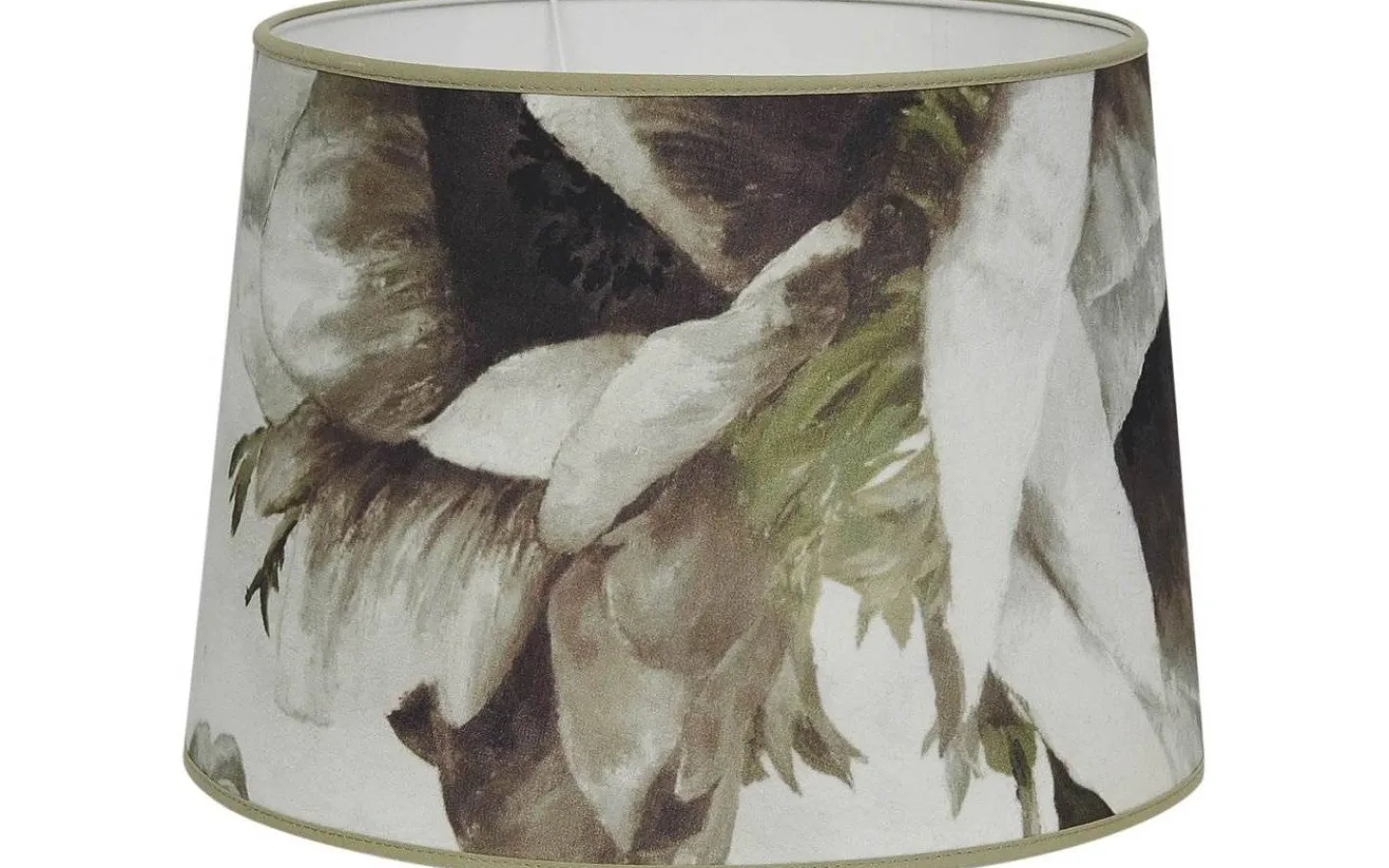 Mönstrade Lampskärmar < Hallbergs Sepia Flower Lampskärm Ø30cm