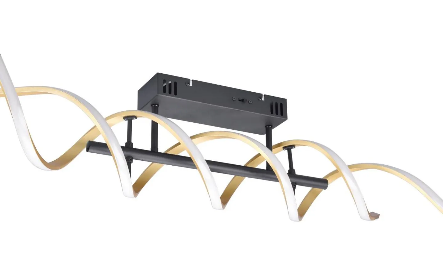 Plafonder < Trio Lighting Sequence Plafond LED matt mässing/matt svart