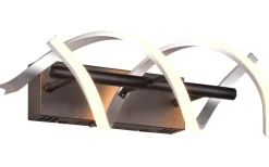 Lampetter-Trio Lighting Sequence Vägglampa LED borstad aluminium/mattsvart