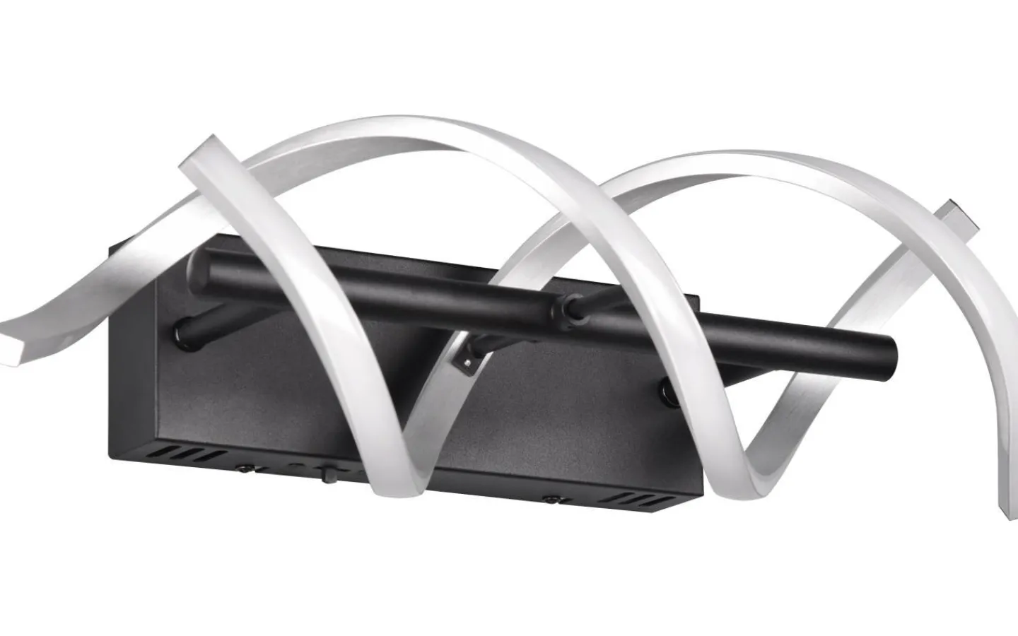 Lampetter-Trio Lighting Sequence Vägglampa LED borstad aluminium/mattsvart